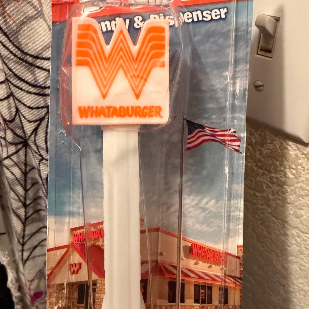 Whataburger PEZ Orange Candy Dispenser